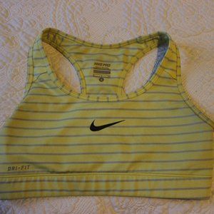 Womens Nike Pro Sports Bra Dri Fit Small